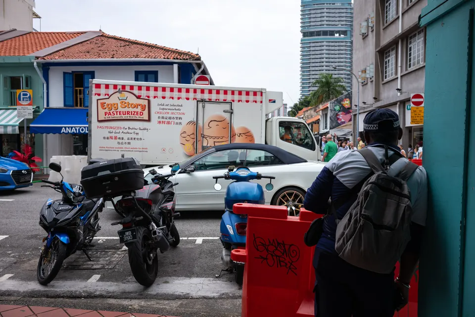 Photo - Parking attendant waiting