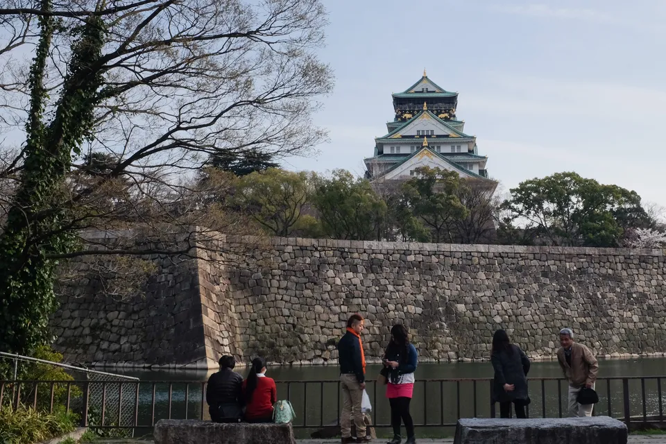 Photo - 大阪城 Osaka Castle 2 - Processed