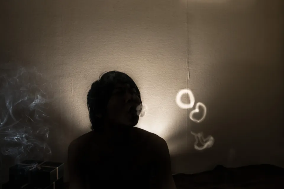 Photo - Heart Smoke Ring